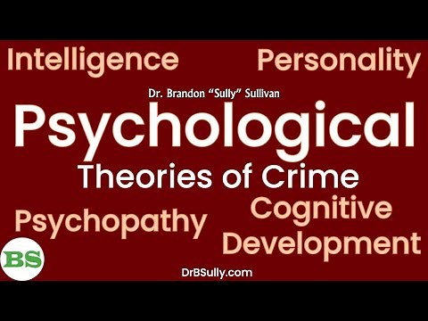 Psychological Theories of Crime | Intelligence, Personality, Psychopathy, Cognitive Development