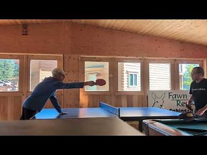 Recreation includes Ping Pong at Fawn Lake