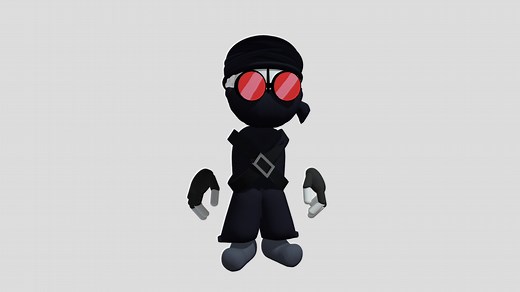 Hank J Wimbleton (Madness Combat) - Download Free 3D model by NexusSpeedster (@nexusfnf)