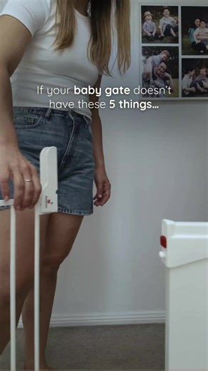If your baby gate doesn’t have these 5 things… it might be doing absolutely nothing. Like … it’s technically there. But so is a closed door. And we all know how long that lasts. We’re First Steps. We’ve spent 10 years helping parents baby-proof homes (and watching toddlers find brand new ways to cause chaos in under 6 seconds). And baby gates? They’re one of the most common “I thought this was fine” items we see. Because most parents buy a gate thinking: ✅ It says “baby gate” ✅ It fits the doorw