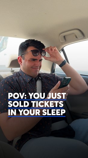 Selling tickets is so easy, you can do it in your sleep! Check out ticketmaster.com/sell for more info. | Ticketmaster