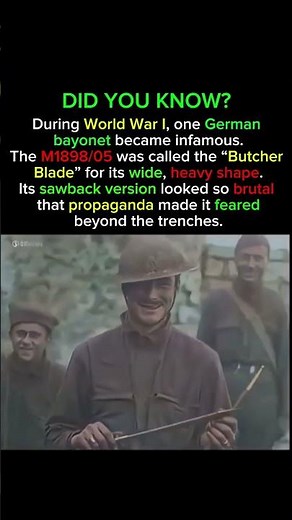 This WWI Weapon Broke Every Rule #history #military #shocking