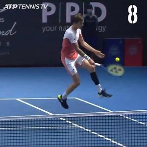 You never quite know what's coming next with this guy 🤨 Happy Birthday to one of tennis' underrated stars, Alexander Bublik! 🥳 | Tennis TV