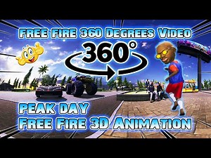 360 VIDEO FREE FIRE 3D ANIMATION - VR 360° DEGREES VIDEO