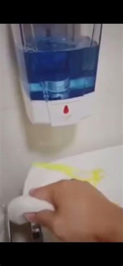 Hey At Least You Know It Works 😂 #soap #soapdispenser #dispenser #clean #wash #hands #janitor #meme #howtobasic #ragequit #rage #funny #washroom #bathroom #jokes #fyp