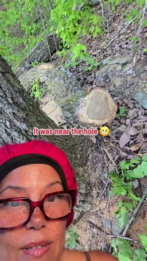 Something Touched Him Mid-Cut… He Was NOT Ready 😳🌳