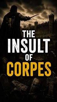 THE INSULT OF CORPES