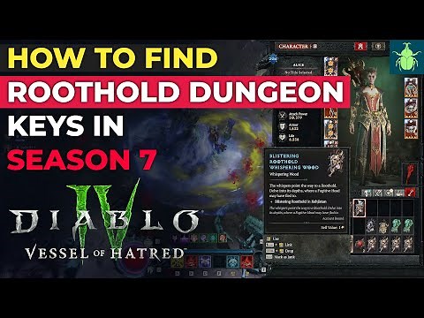 Diablo 4 - How To Find Roothold Dungeon Keys in Season 7