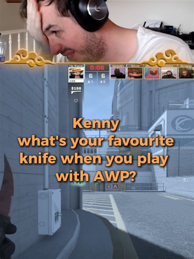 Flip knife just switches faster 😂 #cs2 #fyp #kennys #foryou #cs2moments #awp #knife