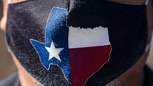 School mask battle grips Texas