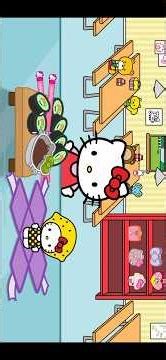 Hello Kitty cooking game #games #viral #asmr #gameplay #hellokitty #viralvideos #fypシ #shorts