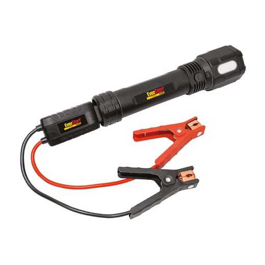 Open Box Rechargeable Lithium LED Flashlight/ Jump Starter