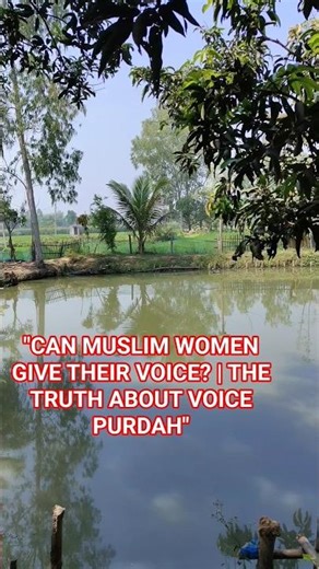 Can Muslim Women Give Their Voice? 🤔 (My Honest Opinion)#shorts #ytshorts