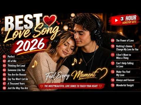 I Miss You Every Night Best Romantic Songs 2026 | Chill Love Mix