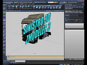 ETS Como Editar Caminhão no Zmodeler 3