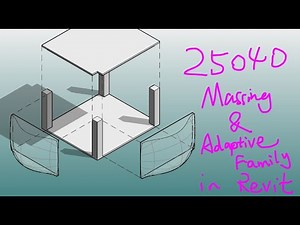 25040 - Massing and Adaptive Family in Revit