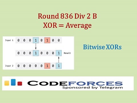 Codeforces Round 836 Div 2 B: XOR = Average – Constructive algorithms