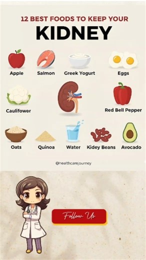 12 Foods That Clean & Protect Your Kidneys Naturally | Kidney Health Tips🫘🥗