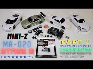 Mini-Z MA-020 **Stage 3** Upgrades Part 1 Install