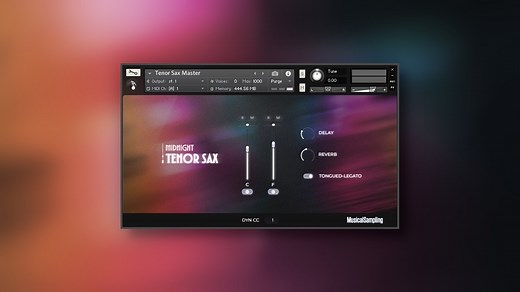 Musical Sampling releases Midnight: Tenor Sax for Kontakt