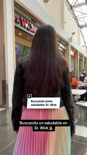 Buscando plato saludable en Sr. Wok 🕵🏻‍♀️