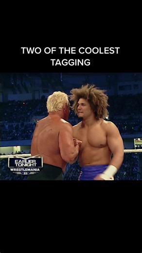 WrestleMania 2007: Flair & Carlito vs. Guerrero & Helm