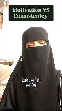 Consistency always wins over talent and motivation 🌱👍✨