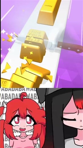 slice cuting Hatsune Miku || DANCE CHALLENGE Level 11 //#memes #hatsunemiku #cute #fnf ?😧