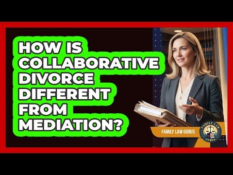 How Is Collaborative Divorce Different From Mediation?