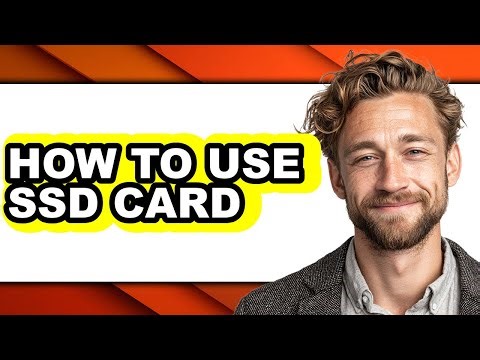How to Use Ssd Card (only Way)