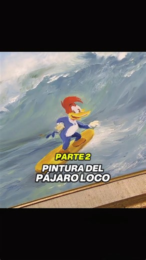 Pintura del Pajaro Loco Parte 2 #elpreciodelahistoria #antiguedades #coleccion #coleccionista #historychannel
