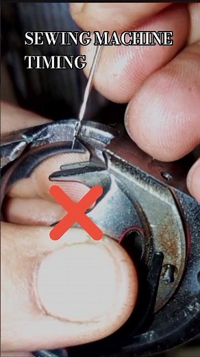 STOP Skipping Stitches ❌ | Sewing Machine Timing Fix 🧵