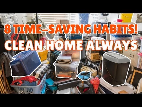 8 DECLUTTERING Habits That Make CLEANING QUICK and STRESS-FREE
