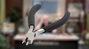 Memory wire bending pliers make finishing the ends of memory wire a quick and easy task. Make consistent loops on memory wire every time with these pliers. Pliers work for both flat and round memory wire coils. Wyatt from Beadalon® shows off a wonderful tool for working with memory wire. | Fire Mountain Gems and Beads