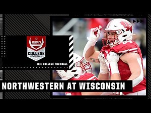 Northwestern Wildcats at Wisconsin Badgers | Full Game Highlights
