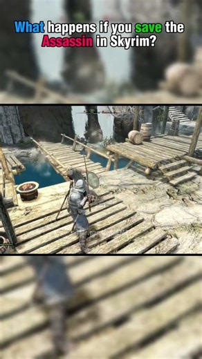 What happens if you save the assassin in Markarth?