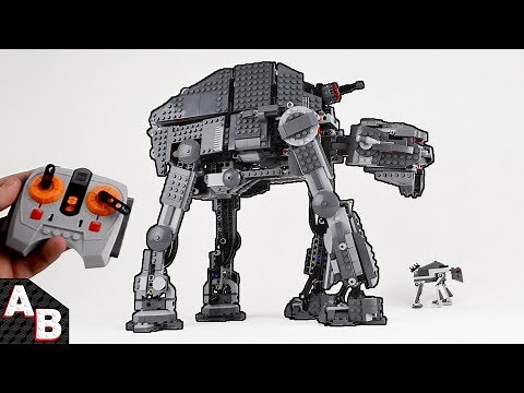LEGO RC Motorized AT-M6 First Order Heavy Assault Gorilla Walker 75189 lego tlj