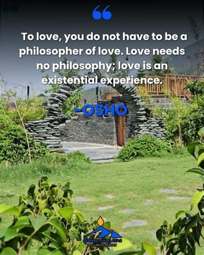To love, you do not have to be a philosopher of love.