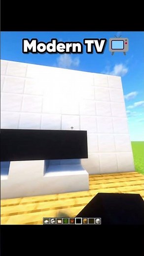 Minecraft Modern TV Build