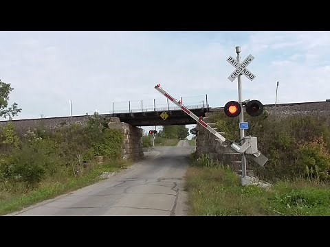 Ohio Indiana State Line Rd. Railroad Crossing - Hicksville, OH - 9/17/23