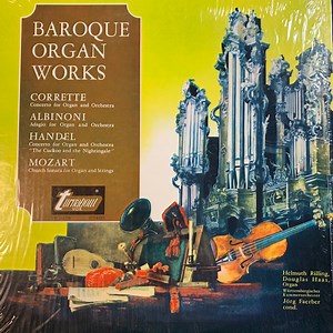 Corrette, Albinoni, Handel, Mozart / Helmuth Rilling, Douglas Haas, Württembergisches Kammerorchester, Jörg Faerber - Baroque Organ Works