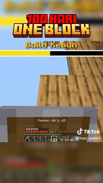 Mastering Minecraft: 100 Days One Block Challenge