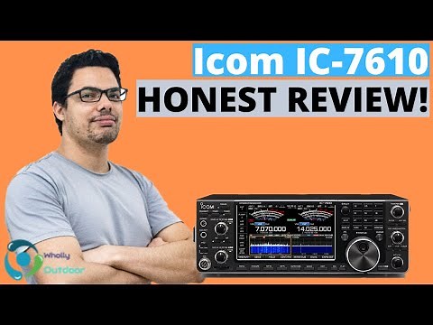 Best Icom HF Ham Radio! Icom IC-7610 Honest Review!