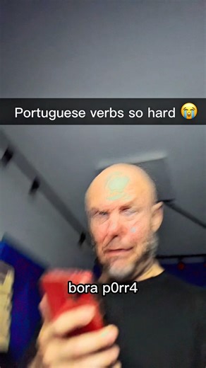 Portuguese verbs so hard 😭😭😭