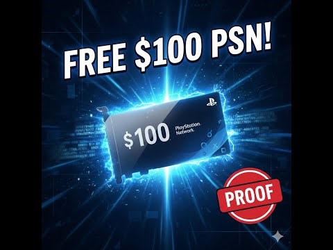 Free $100 PSN Gift Card Code — How to Get & Redeem Full Proof