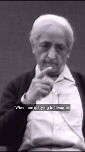 The movement of becoming. J. Krishnamurti Saanen 1981 - Public Talk 3 - The ending of conflict | The Immeasurable