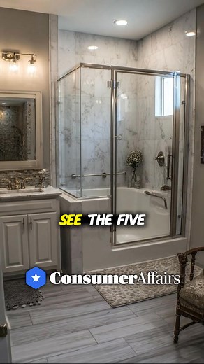 Tired of worrying every time you step into the tub? 🛁 A walk-in tub can make bathing safe, simple, and stress-free again. Take control of your comfort — let’s find the right fit. | ConsumerAffairs