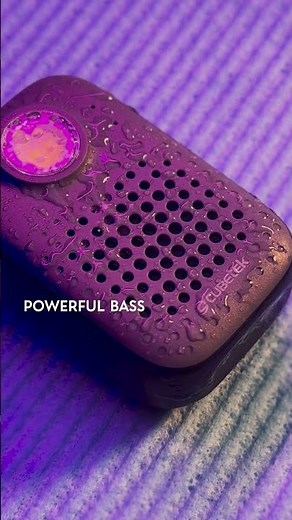 Cubetek Hear-Me Clip Speaker 🔊 | Wearable Bluetooth Speaker with Mic, Lights & Magnetic Mount!