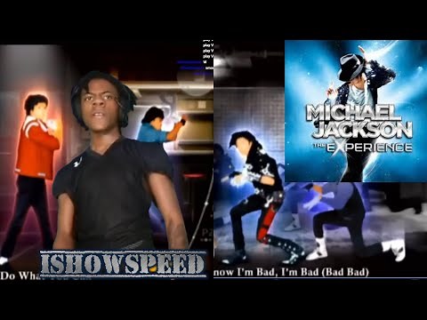 IShowSpeed raged off Michael Jackson: The Experience *Full Video*