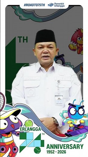Erlangga's 74th Anniversary Greeting Video